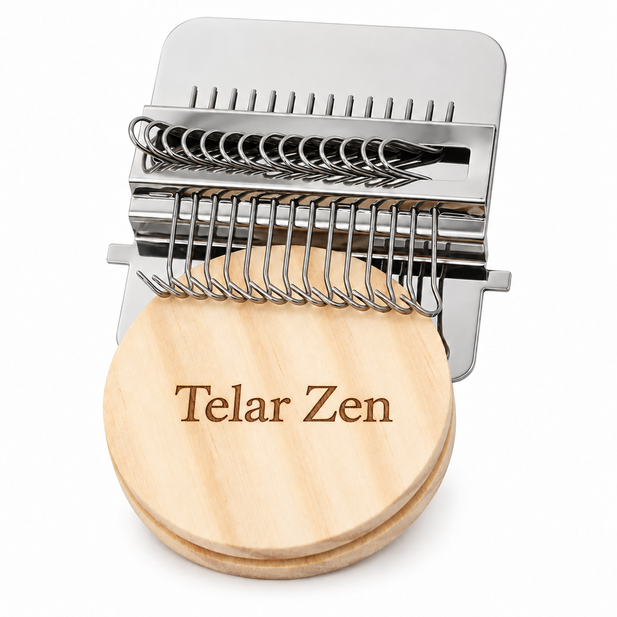 Telar Zen sobre fondo blanco